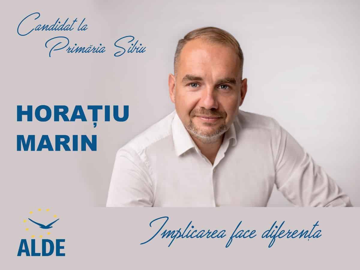 horaţiu marin, candidat alde la primăria sibiu: „susţin oamenii care muncesc în industria horeca. ei sunt foarte importanţi pentru sibiu”