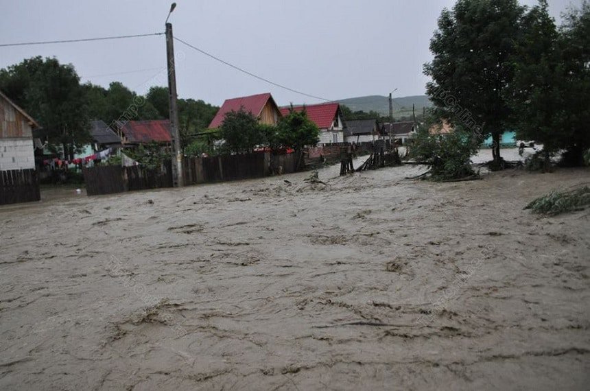 cod portocaliu de inundaţii pe olt, în judeţul sibiu