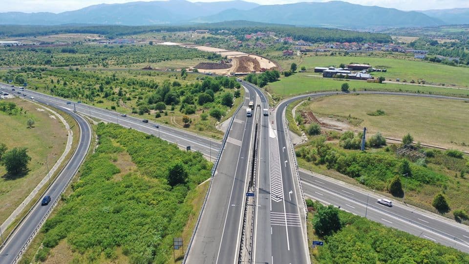 video foto cum arată șantierul autostrăzii sibiu - boița - lucrările avansează în ritm alert