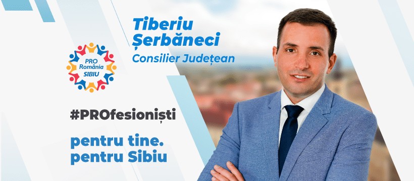 Tiberiu Șerbăneci: Sibiul trebuie să fie cu adevărat un oraș SMART!