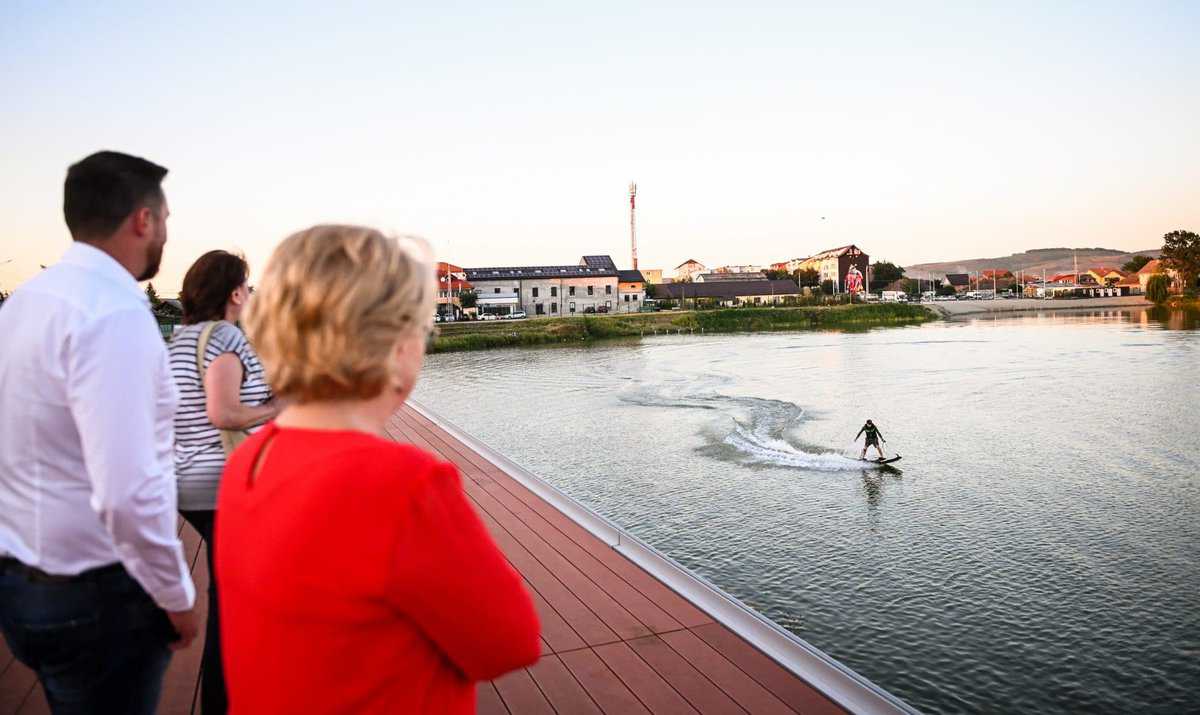 video foto: stadiul lucrărilor la lacul lui binder – se deschide promenada