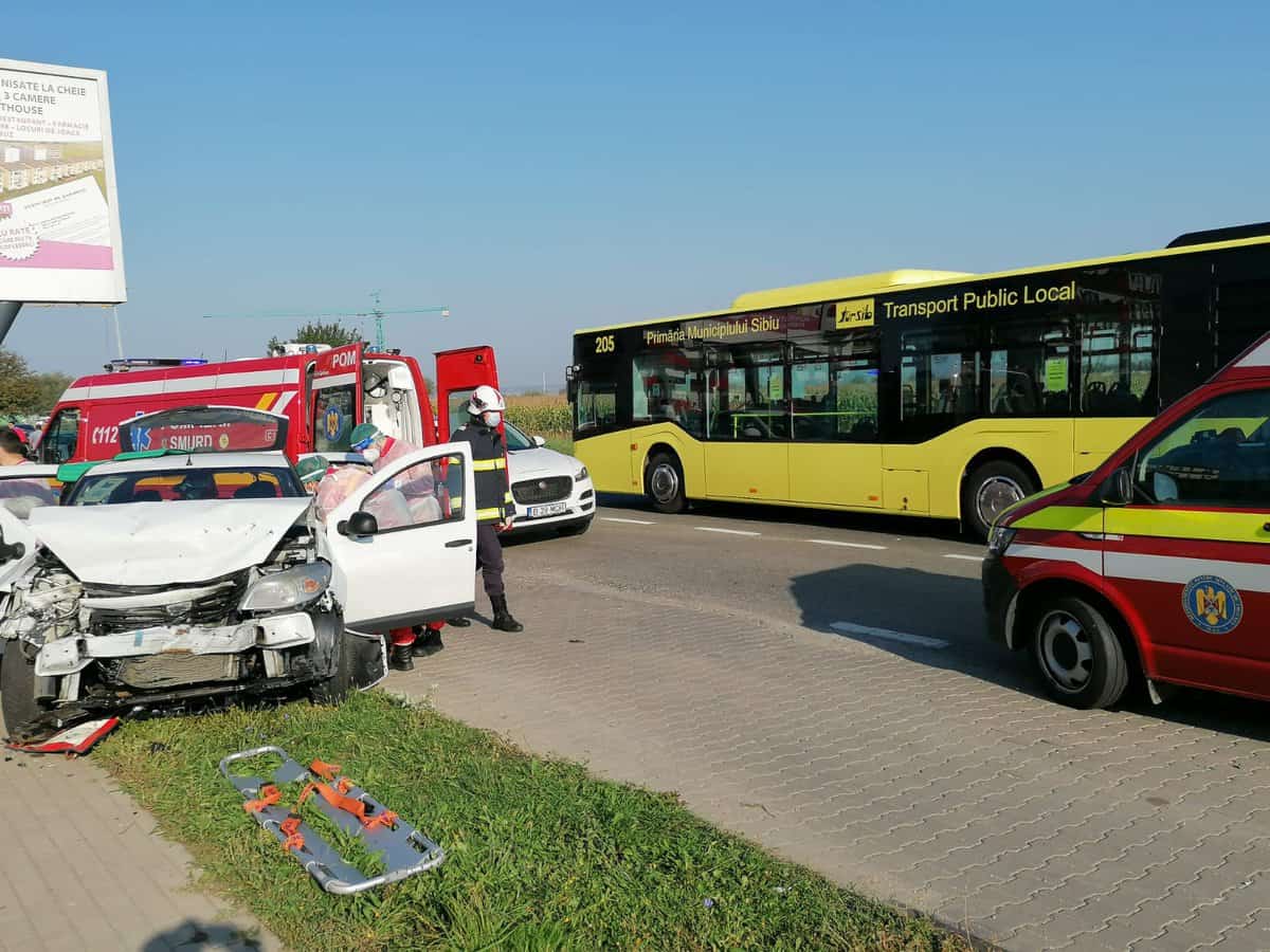 video cum a avut loc accidentul de pe calea șurii mici - două victime rănite - imagini noi de la fața locului