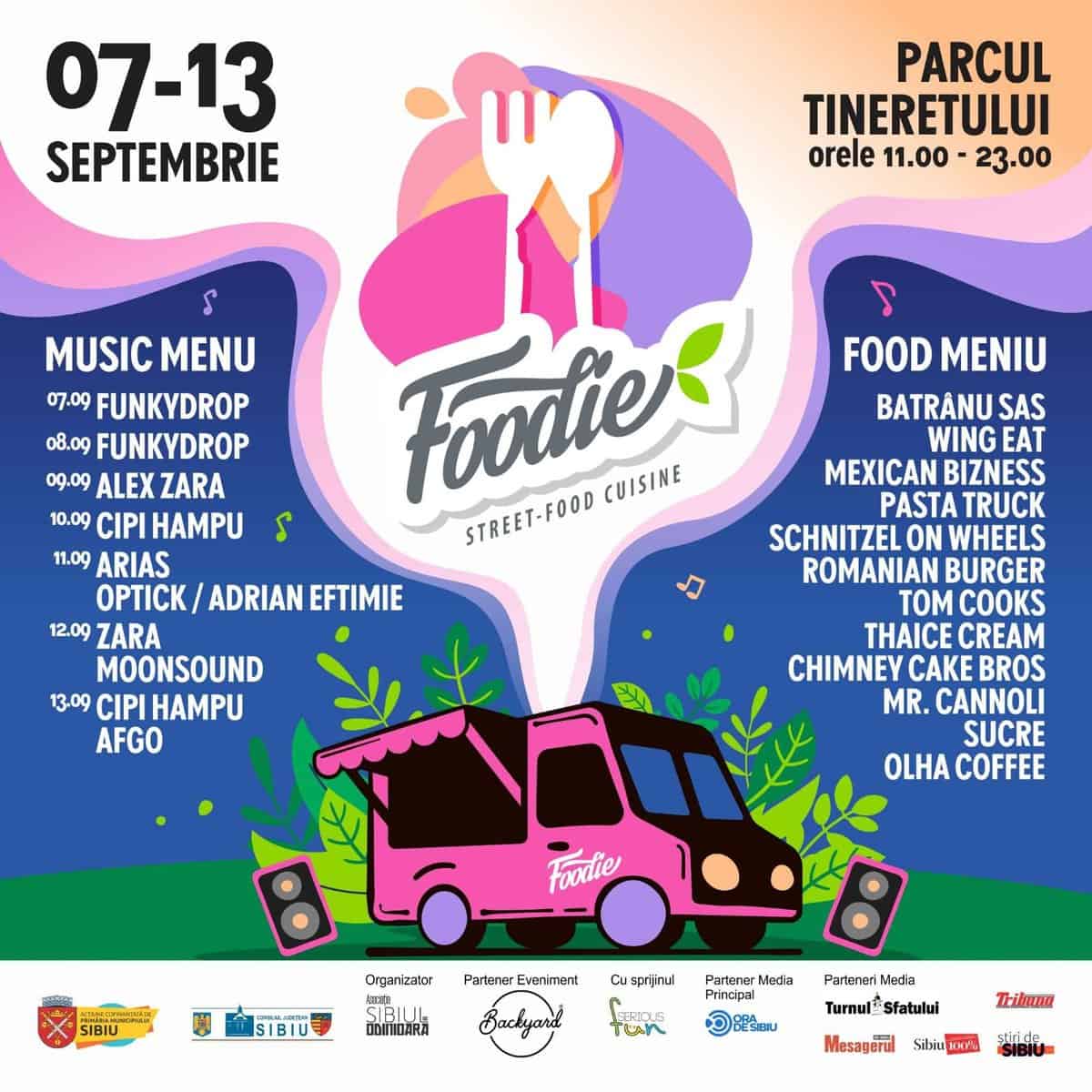 șapte zile de răsfăț culinar cu food truck-uri galonate - luni începe ’’foodie - street food cuisine’’ în parcul tineretului