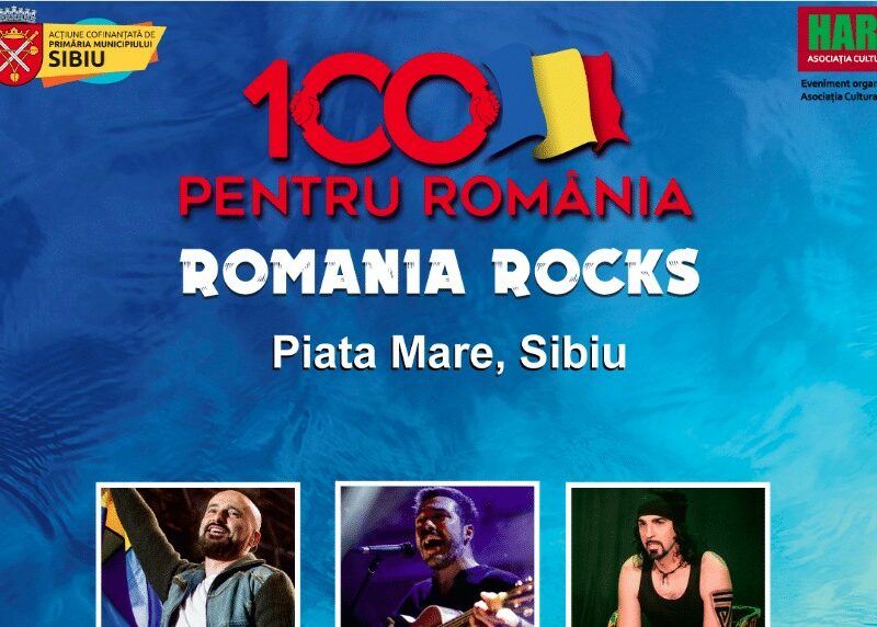 România Rocks, 100 de minute de muzică pentru suflet, 09 septembrie în Piața Mare din Sibiu