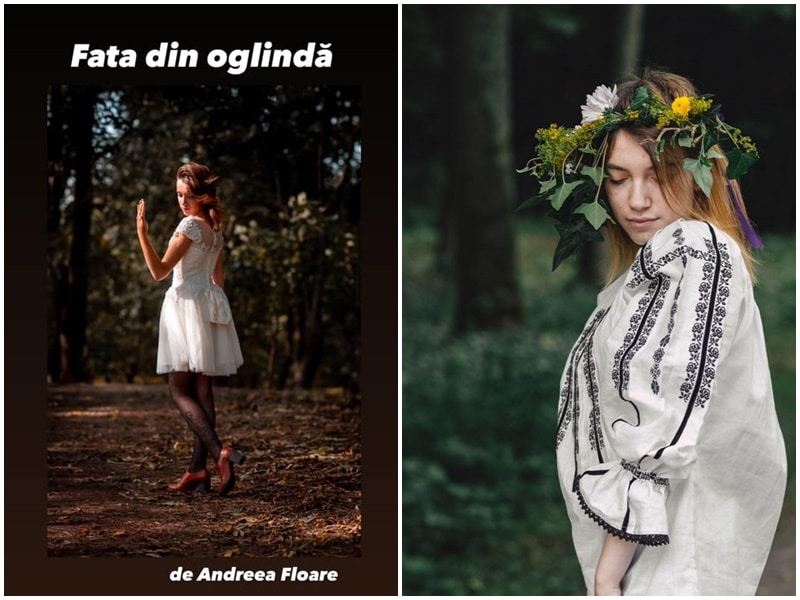 o sibiancă lansează un volum de poezii - "fata din oglindă" de andreea floare