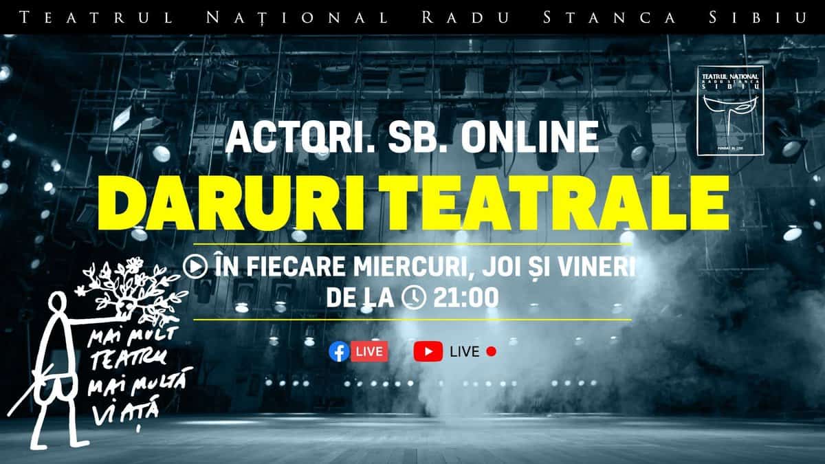 Programul lunii noiembrie la Teatrul Național „Radu Stanca”