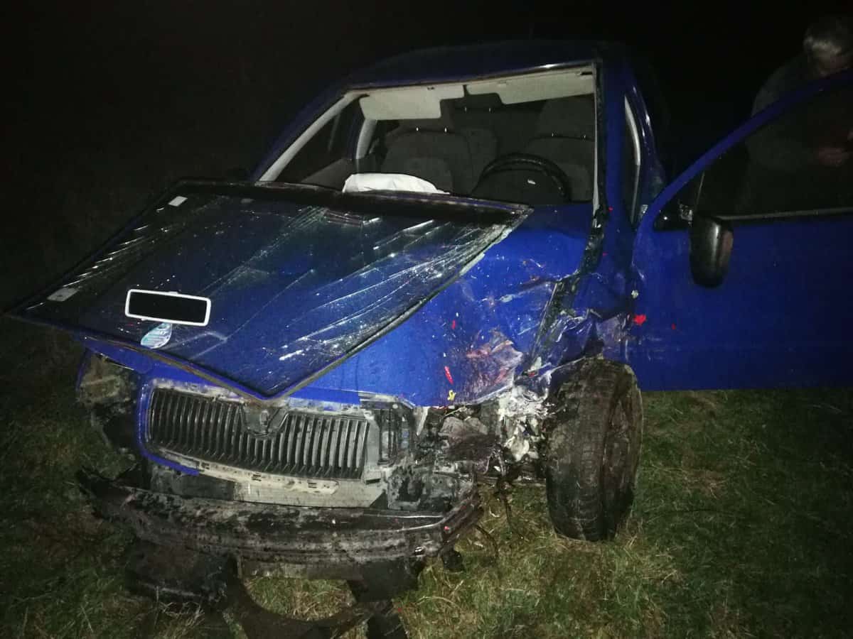 UPDATE FOTO: Șoferi răniți într-un accident între Avrig și Mârșa - Cel vinovat nu avea permis