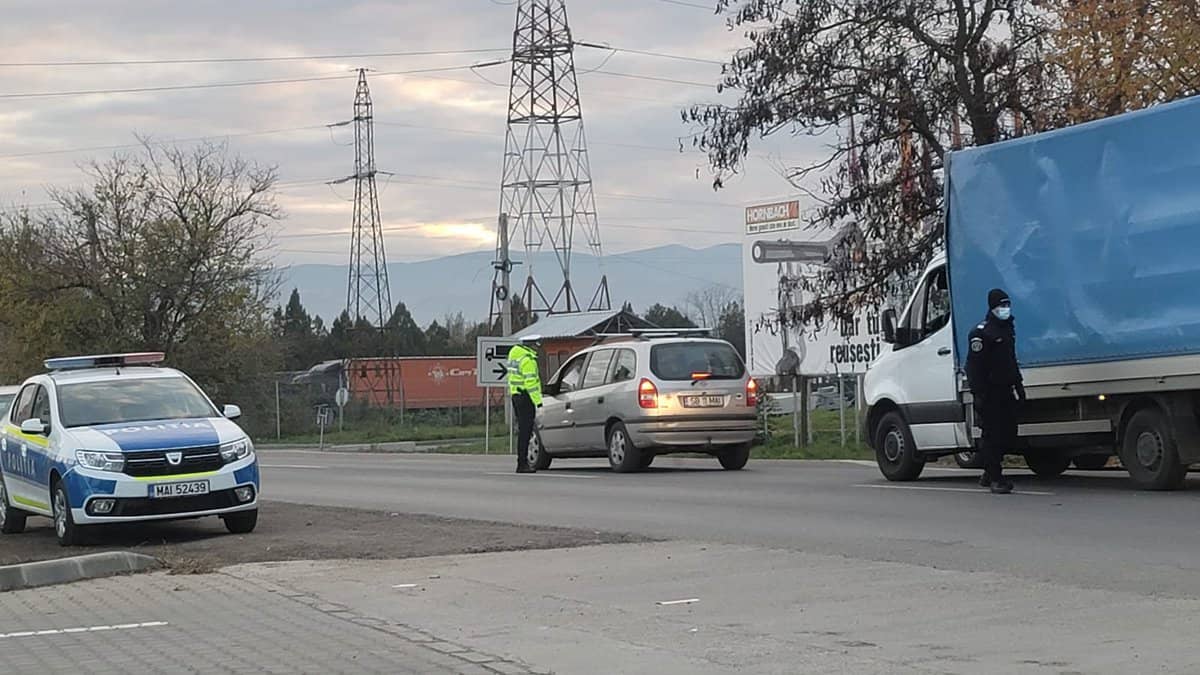 locațiile în care sunt amplasate filtre în perioada carantinei la sibiu - aici stă poliția