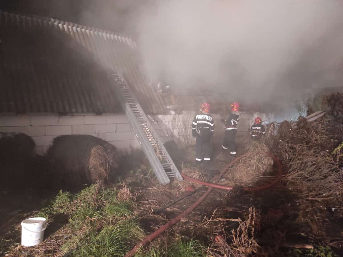 update foto: șură în flăcări la daia