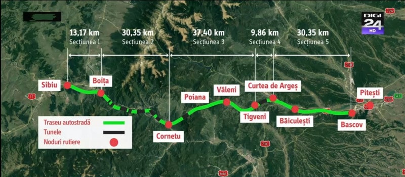 licitația pentru lotul trei al autostrăzii sibiu - pitești - cele mai multe oferte vin de la chinezi și turci