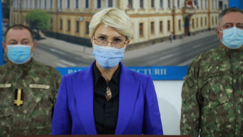 raluca turcan: a fost prima opțiune o conducere militară la dsp și spitalul județean sibiu. o astfel de decizie se pregătește și se pune în practică, nu se bate toba