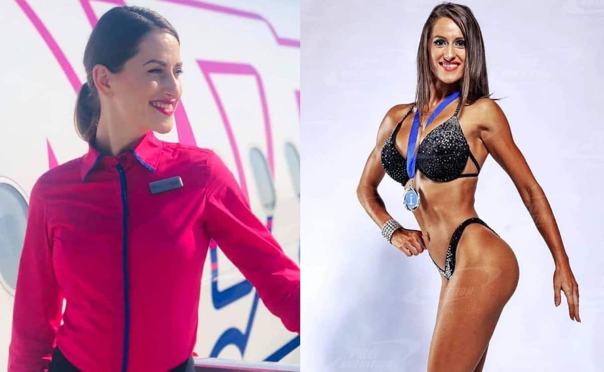 din avion direct în sala de forță la sibiu - iulia s-a transformat din stewardesă în antrenor de fitness