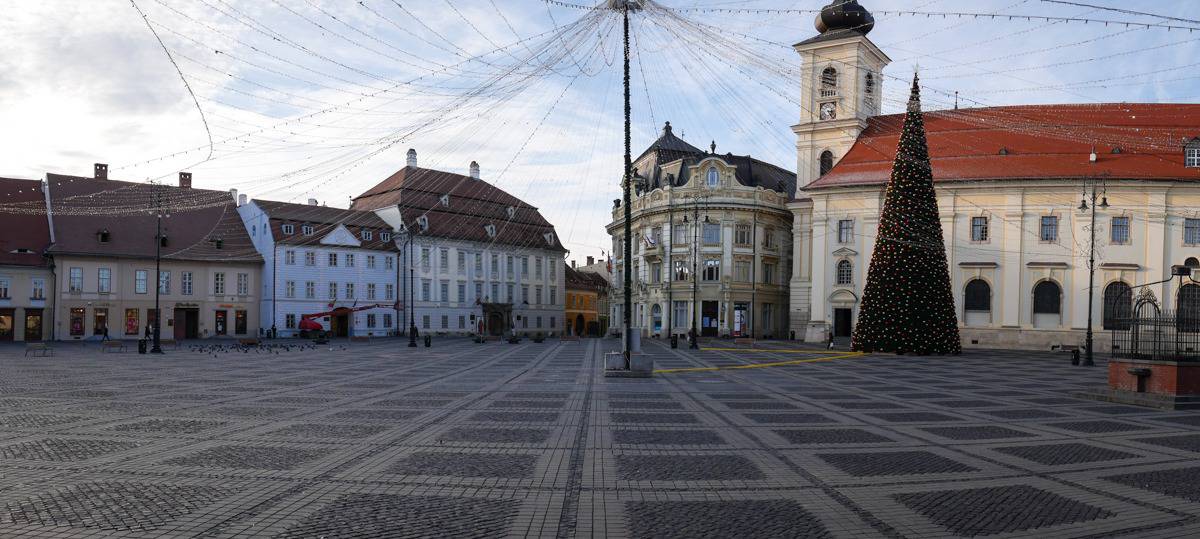 FOTO: Protestul împotriva restricțiilor anti-Covid de la Sibiu a fost anulat - Explicațiile organizatorului