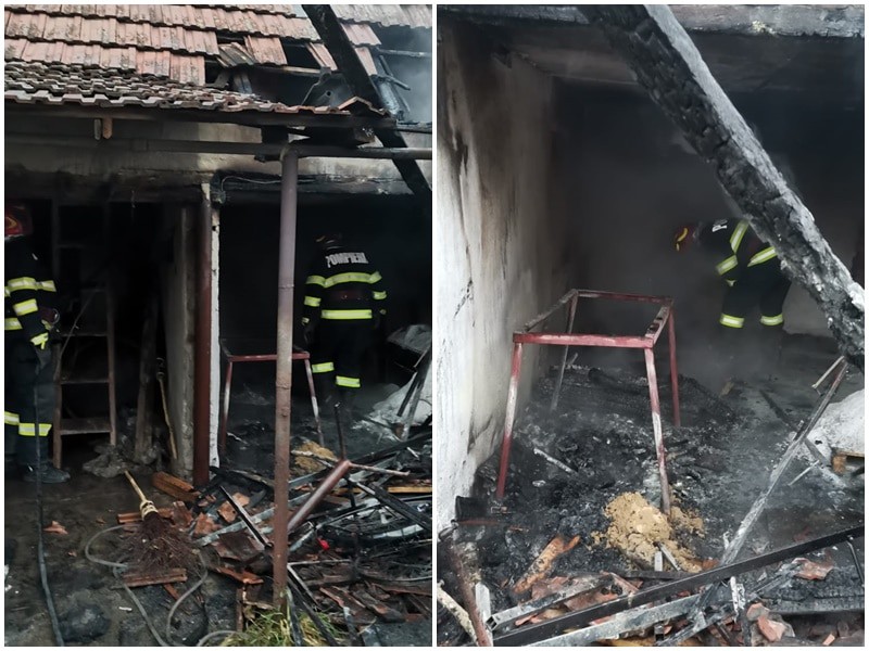 weekend cu peste o sută de intervenții pentru pompierii sibieni - printre care și patru incendii