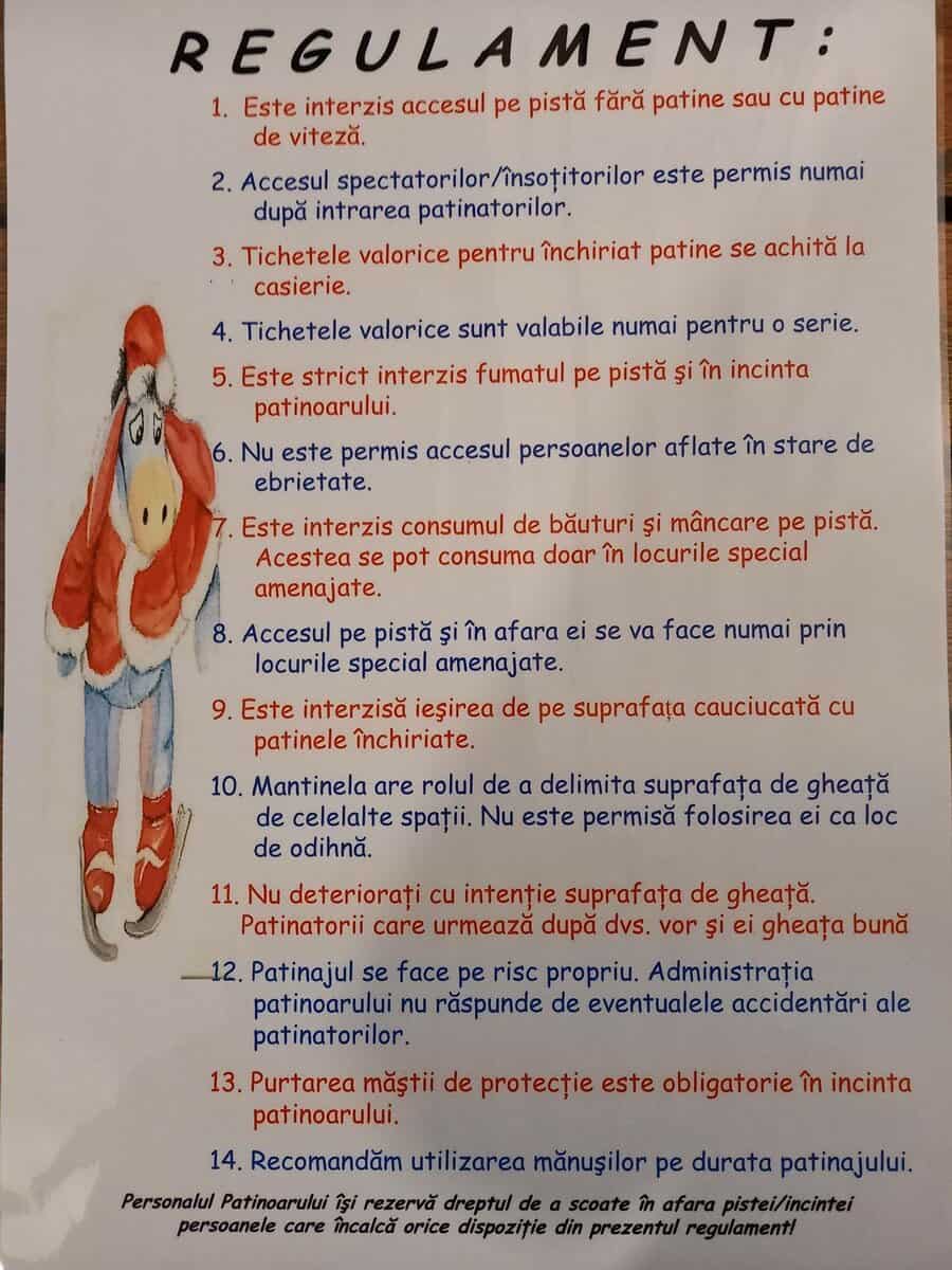 s-a redeschis patinoarul din parcul sub arini - prețuri și informații importante