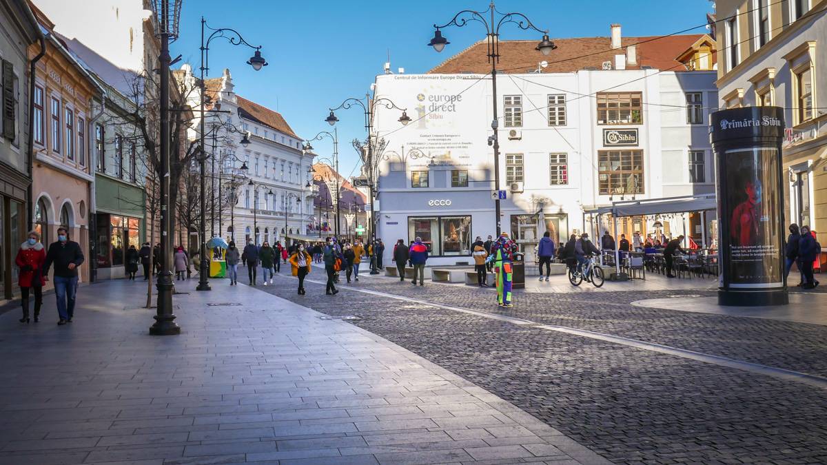 rata de infectare scade a doua zi consecutiv la sibiu - în municipiu a ajuns la 2,18