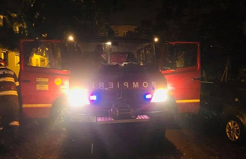 Incendiu la un cabinet stomatologic din Sibiu - Au ars aparatură și mobilier