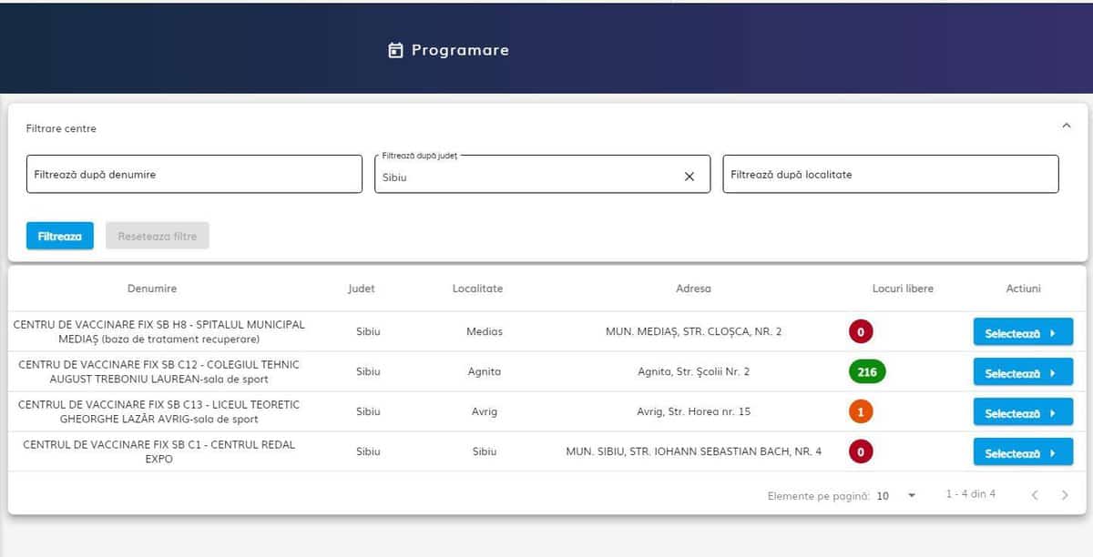update: locuri noi la vaccinare în județul sibiu - se fac programări la mediaș, avrig și agnita