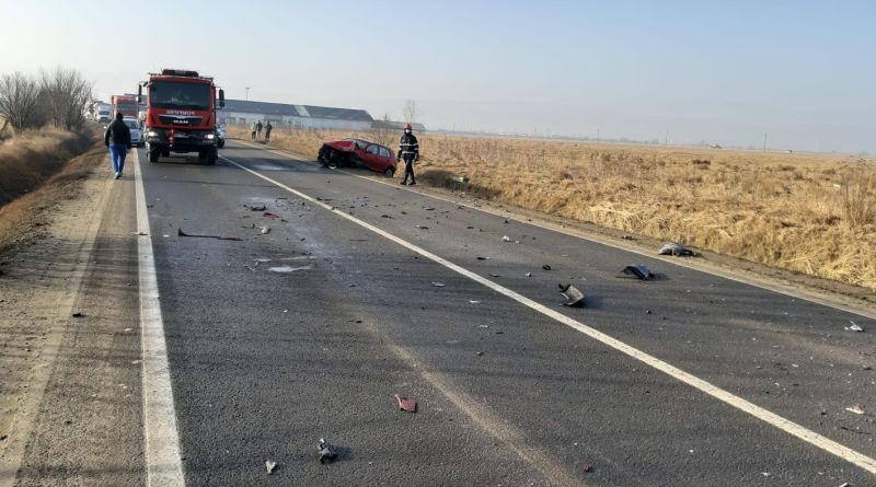 update foto accident cu trei mașini la șura mare