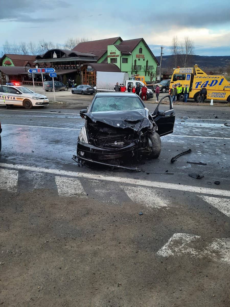 update video foto accidentul mortal de la avrig - unul din șoferi era din brașov