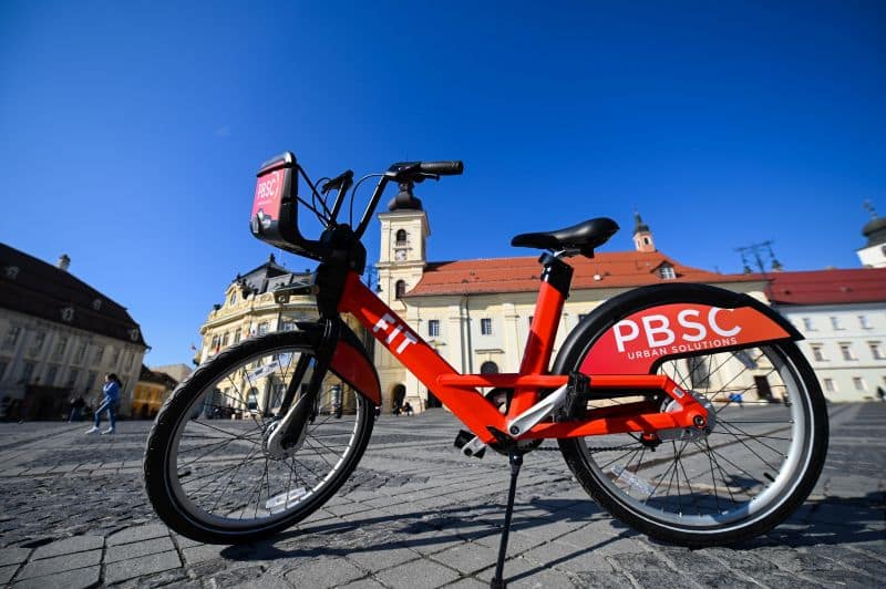 primăria a semnat contractul pentru sibiu bike city - 44 de centre de închirieri biciclete