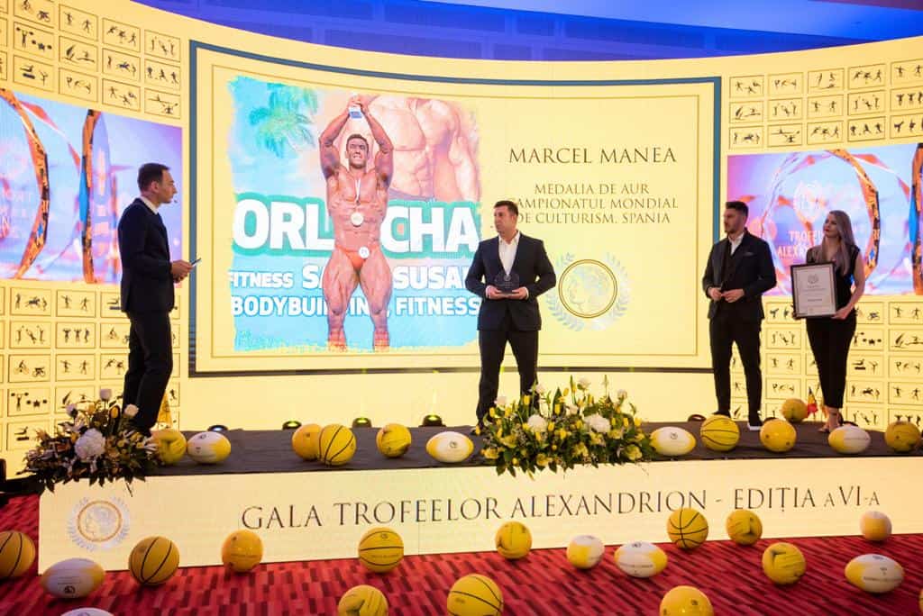 Sibianul Marcel Manea premiat la Gala Sportului Romanesc - A fost desemnat culturistul anului 2020 în România