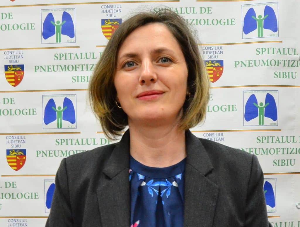 alina graur numită manager interimar la spitalul tbc din sibiu