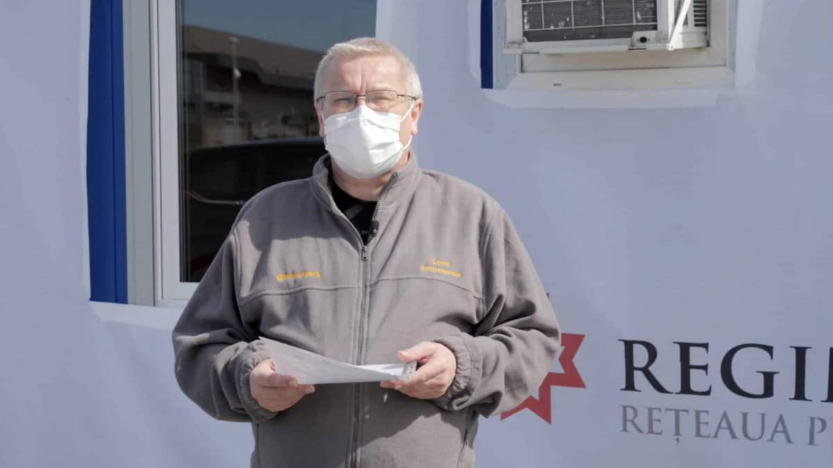 video foto: managerul continental sibiu s-a vaccinat - s-a programat prin call center