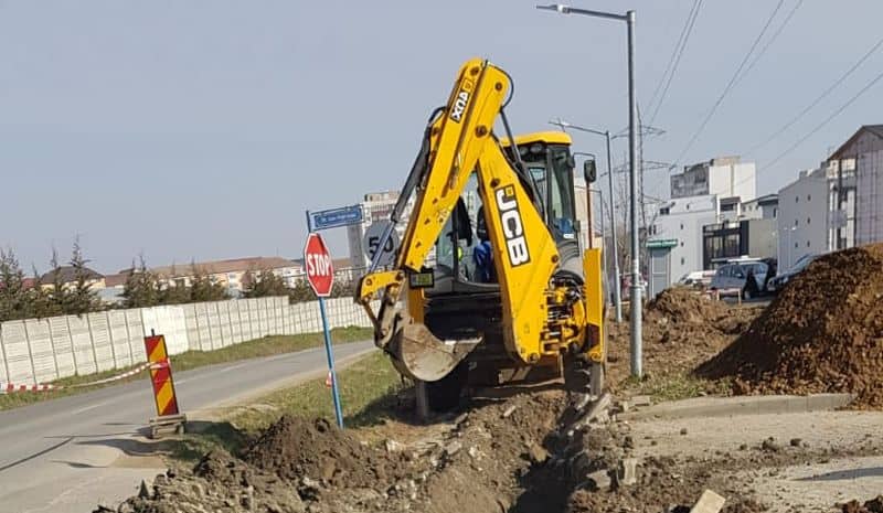 au reînceput lucrările pentru extinderea drumului sibiu - cisnădie