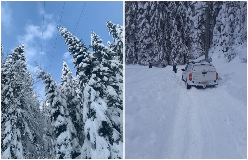 pană de curent majoră în păltiniș - turiști înghețați în cabane, schiori blocați în telescaun