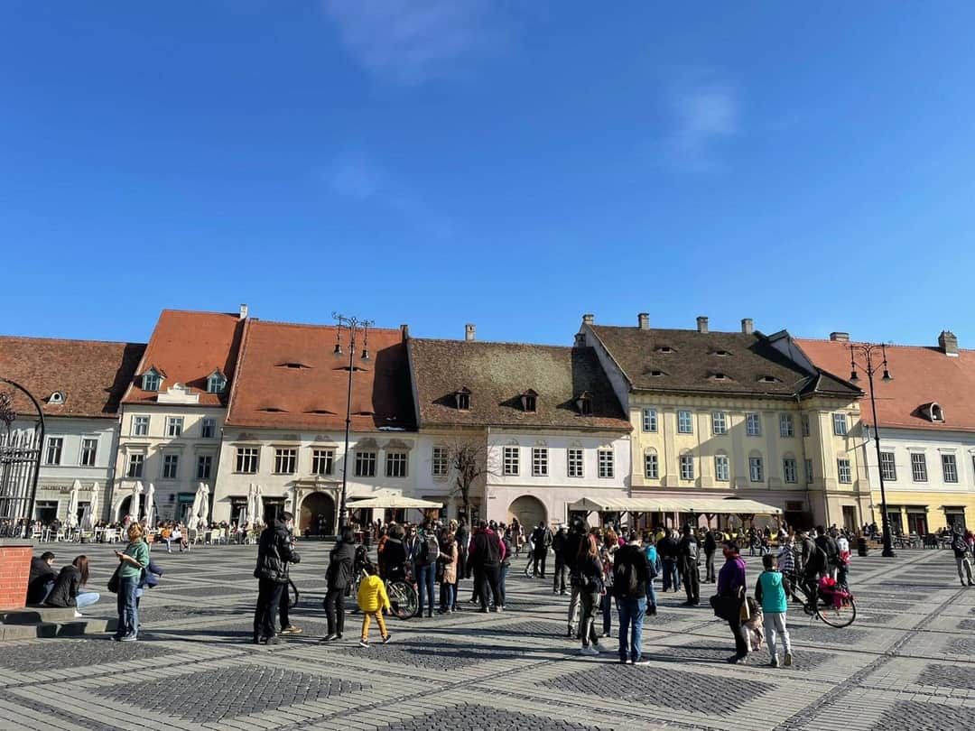 protest sâmbătă la sibiu - se cere încetarea stării de alertă