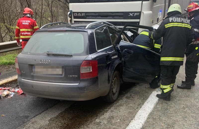 video foto accident mortal pe valea oltului - două persoane decedate