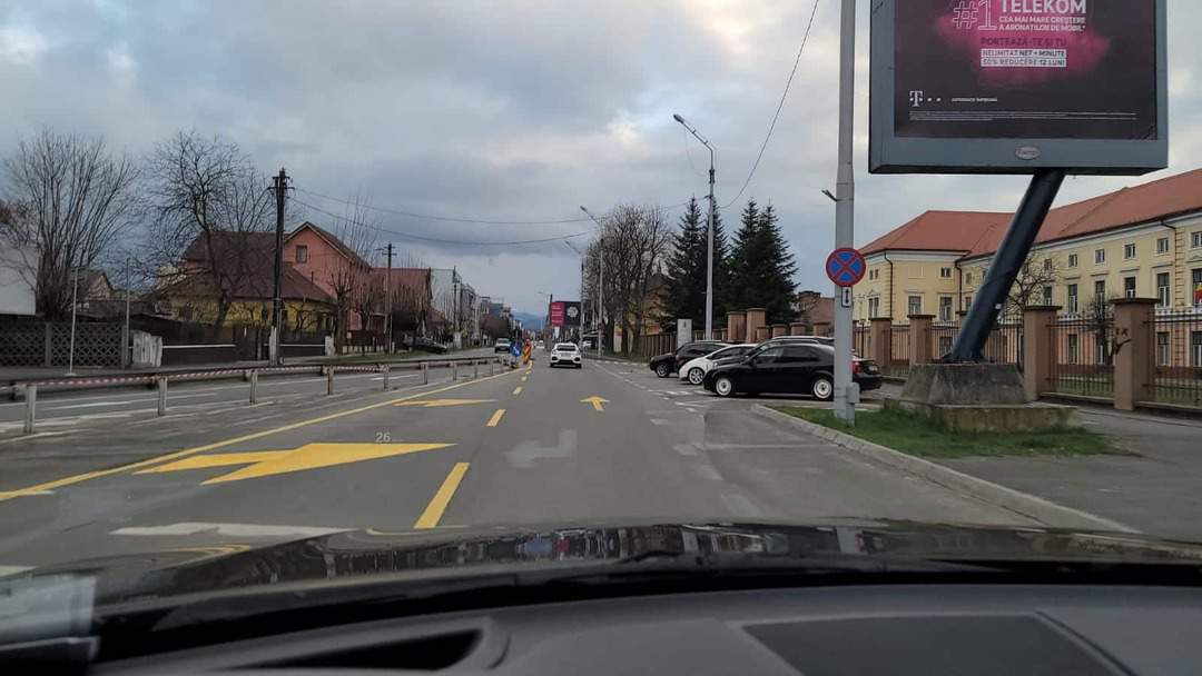 video foto: cum se circulă în zona stadionului după ce strada goga a fost închisă parțial