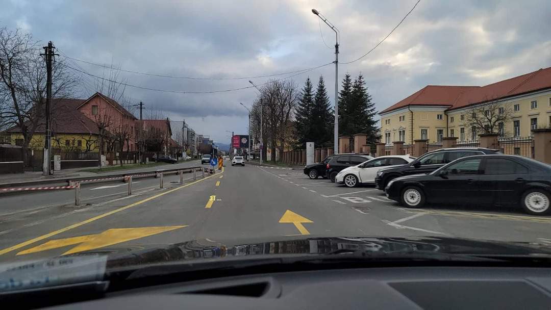 video foto: cum se circulă în zona stadionului după ce strada goga a fost închisă parțial