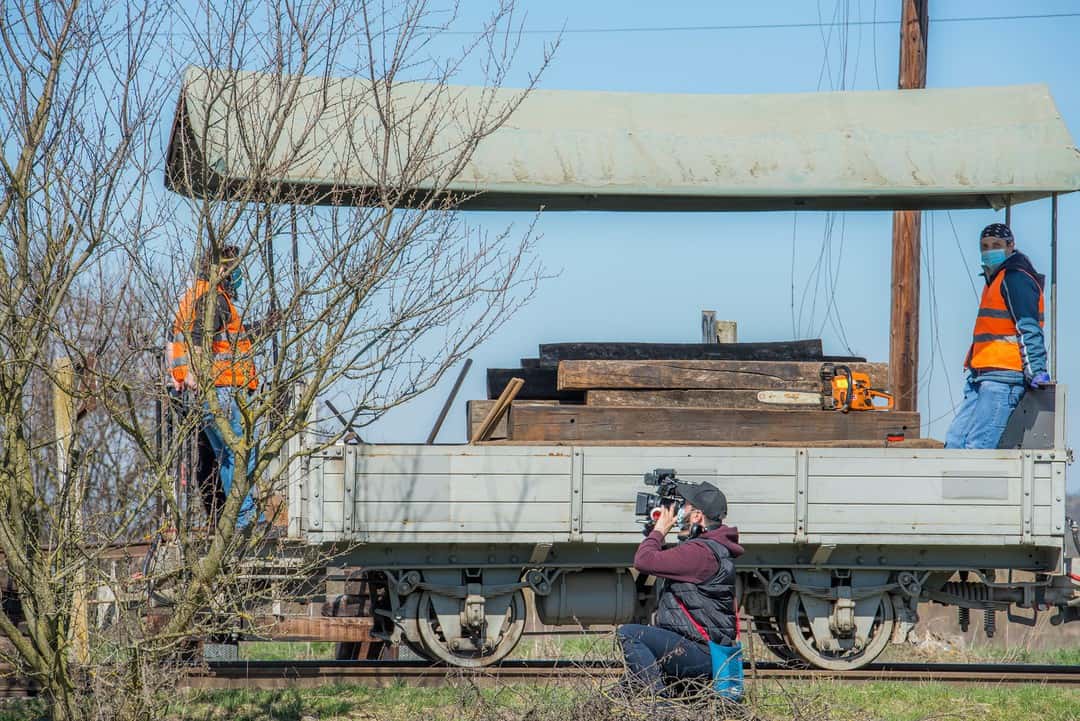 Mocănița a șuierat din nou pe Valea Hârtibaciului - Imagini superbe de la cursa din weekend