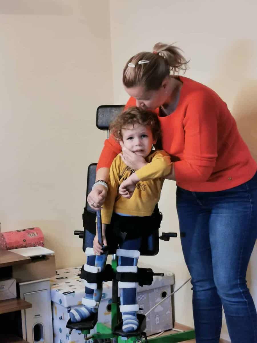 ștefănel are 3 ani și luptă cu o boală grea - are nevoie de cel mai scump medicament