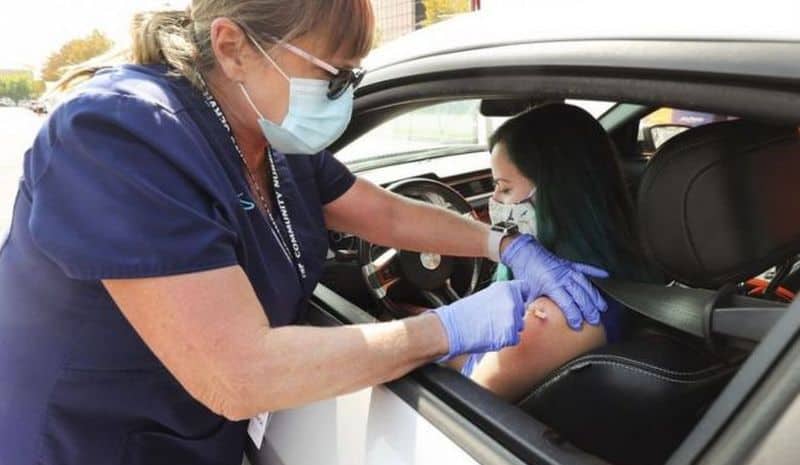 la sibiu se pregătește un centru de vaccinare drive thru și maraton ca la timișoara