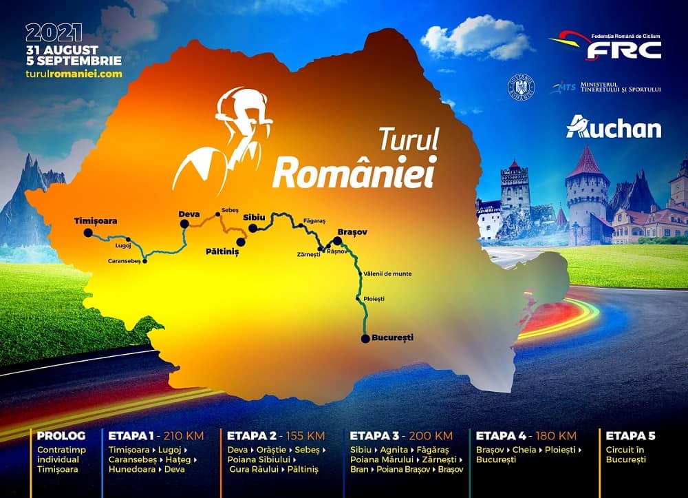 Turul României trece prin Sibiu