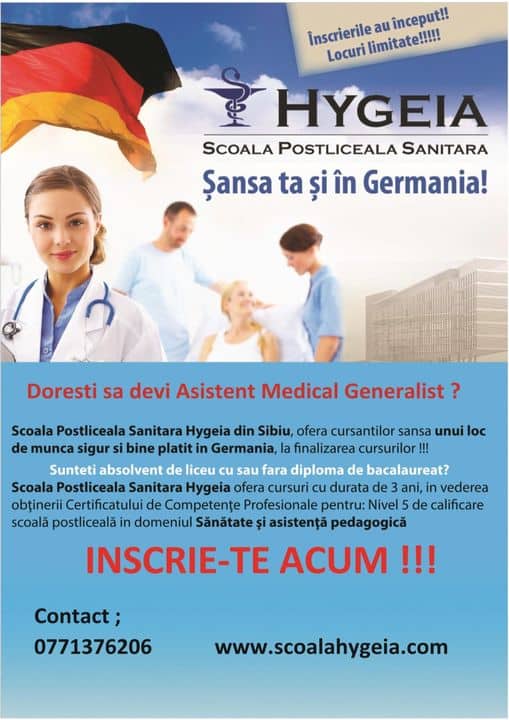 Interviu cu Sorana Braun, Presedinte Consiliu de Administratie a Scolii Postliceale HYGEIA SIBIU