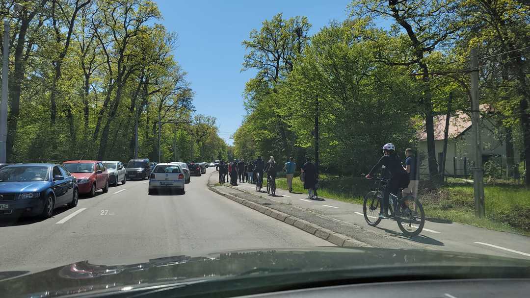 VIDEO FOTO: Vremea bună i-a scos pe sibieni din case - Aglomerație în zona muzeului în aer liber