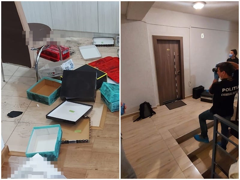 foto: apartament prădat pe doamna stanca - hoții au răvășit totul și au furat bani și bijuterii