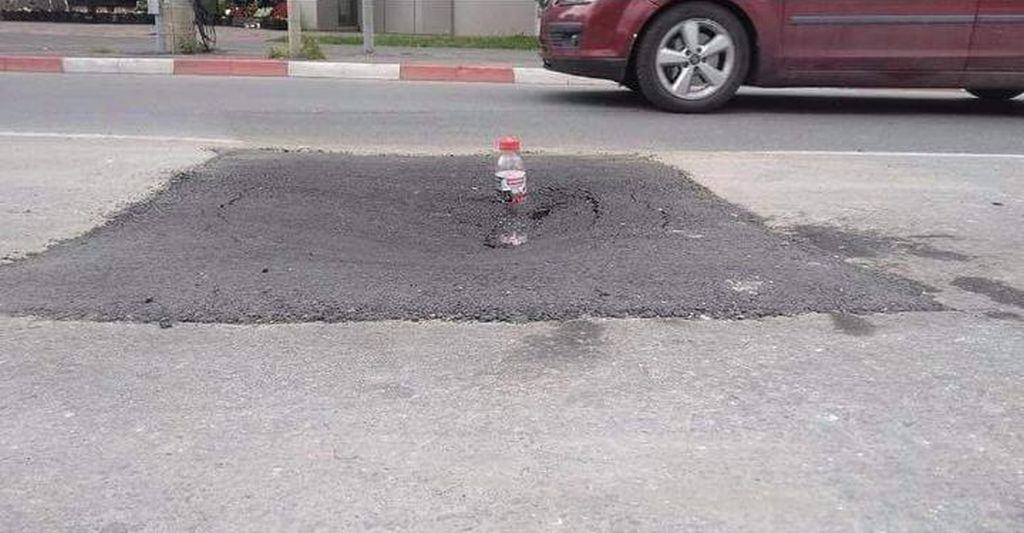 FOTO: Ce a lucrat Dorel toată ziua pe strada Bâlea din Sibiu