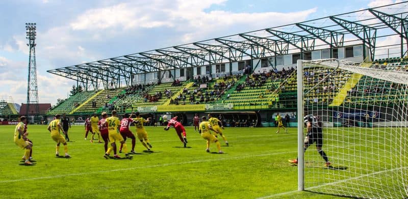 Spectatorii de la returul barajului FC Hermannstadt - CS Mioveni pot face teste covid la intrarea pe stadion