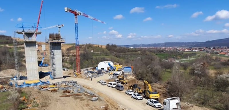 VIDEO Inginer despre viaductul de pe autostrada Sibiu - Boița: ”Este spectaculos, la final sperăm să fim mândri de el”