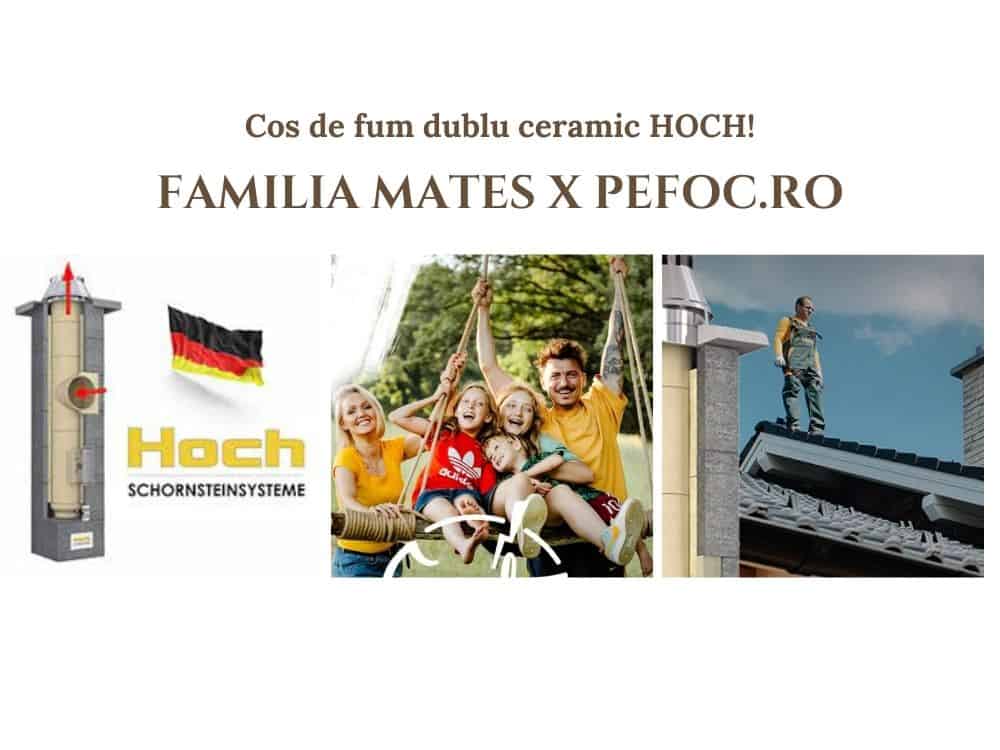 familia mates a ales cosul de fum dublu ceramic hoch pentru casa lor din codlea!