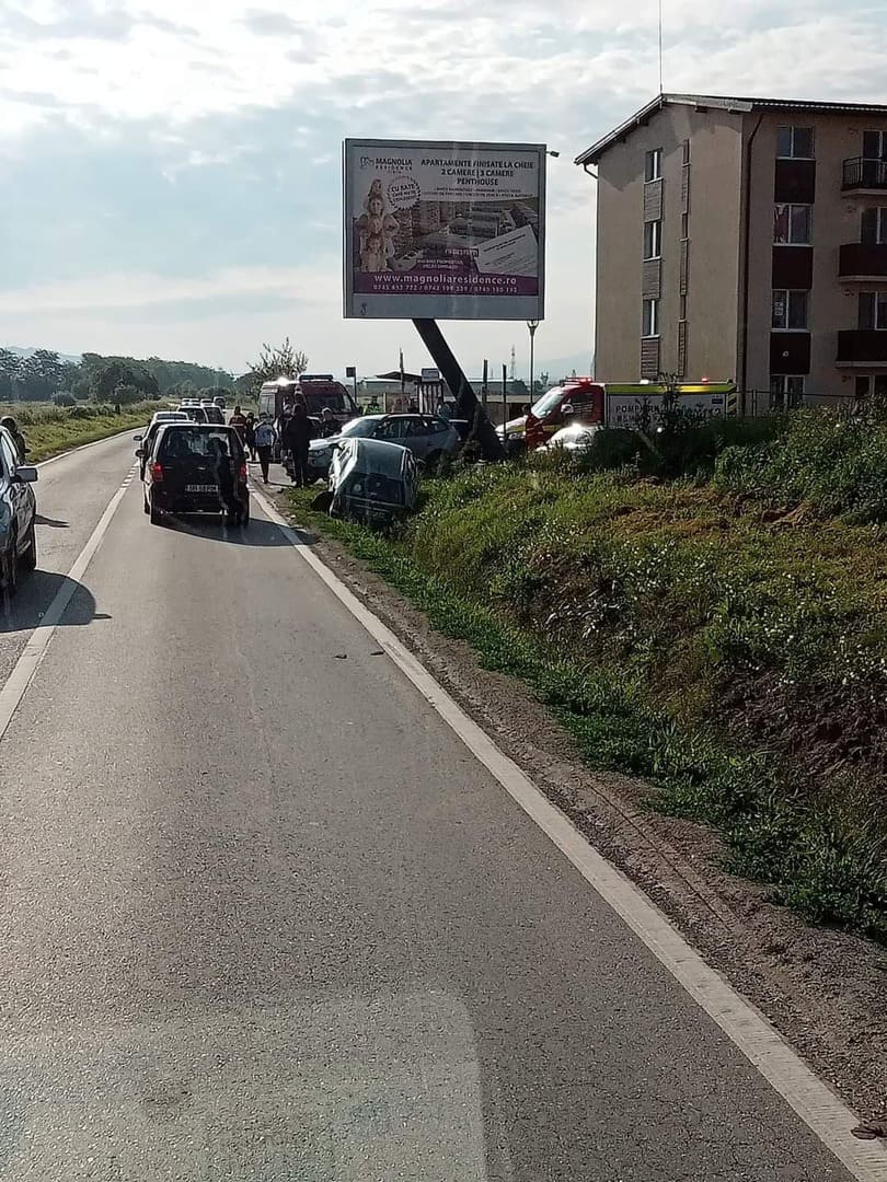 accident cu trei victime în cartierul magnolia