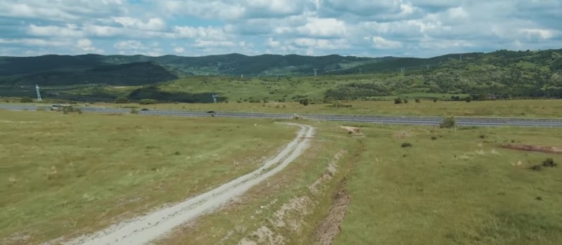 VIDEO - Cum arată zona în care autostrada a luat-o la vale la Aciliu - Problemele actuale sunt destul de mari