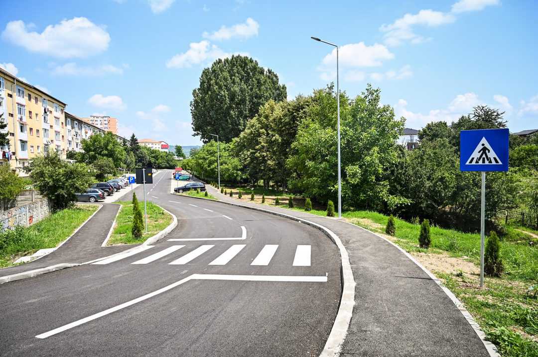 foto legătura dintre strada oaşa şi şelimbăr a fost finalizată