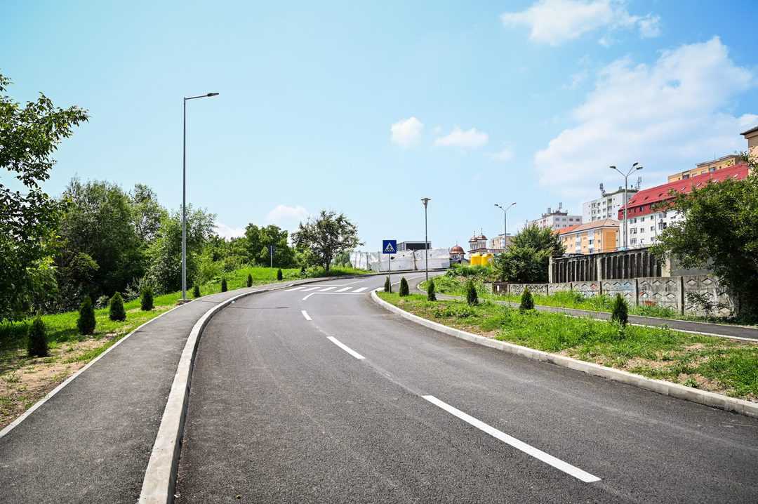 foto legătura dintre strada oaşa şi şelimbăr a fost finalizată