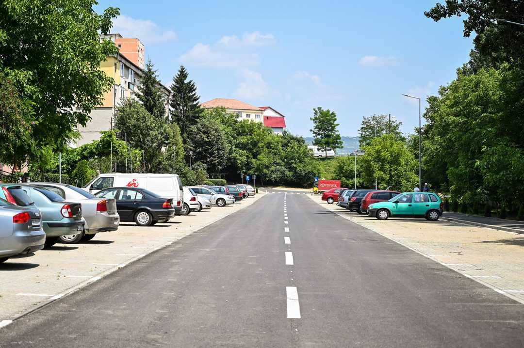 foto legătura dintre strada oaşa şi şelimbăr a fost finalizată